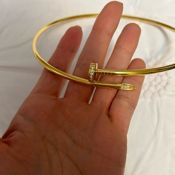 Gold necklace/ choker - Picture 3 of 6